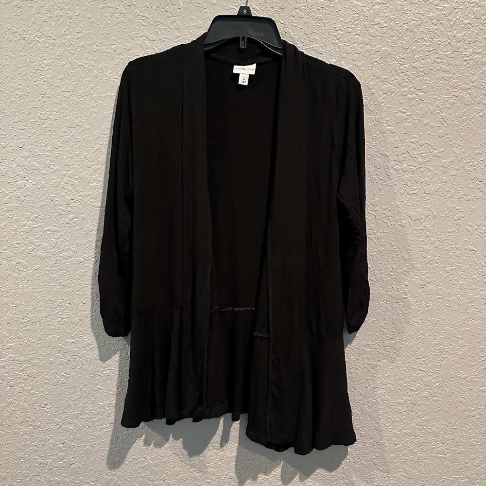 Kim Rogers Black Lightweight Cardigan -  Size S